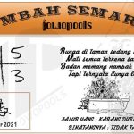 Syair HK Mbah Semar 18 Oktober 2021