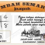 Syair HK Mbah Semar 20 Oktober 2021