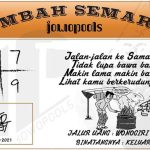Syair HK Mbah Semar 25 Oktober 2021