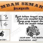 Syair HK Mbah Semar 29 Oktober 2021