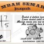 Syair HK Mbah Semar 05 Oktober 2021