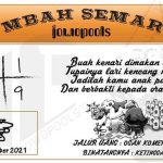 Syair HK Mbah Semar 07 November 2021