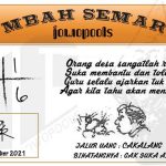 Syair HK Mbah Semar 08 November 2021