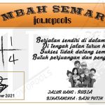 Syair HK Mbah Semar 10 November 2021