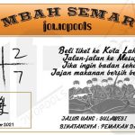 Syair HK Mbah Semar 11 November 2021
