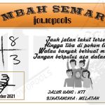 Syair HK Mbah Semar 20 November 2021
