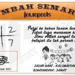 Syair HK Mbah Semar 21 November 2021