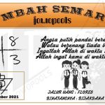 Syair HK Mbah Semar 14 Desember 2021