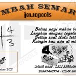 Syair HK Mbah Semar 22 Desember 2021