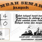 Syair HK Mbah Semar 27 Desember 2021