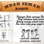 Syair HK Mbah Semar 02 Januari 2022