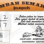 Syair HK Mbah Semar 15 Januari 2022