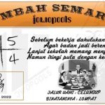Syair SD Mbah Semar 17 Juni 2022