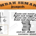 Syair SD Mbah Semar 20 Juni 2022
