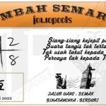 Syair SD Mbah Semar 28 Juni 2022