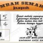 Syair SD Mbah Semar 30 Juni 2022