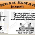 Syair SD Mbah Semar 13 Juli 2022