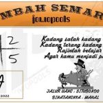 Syair SD Mbah Semar 21 Juli 2022