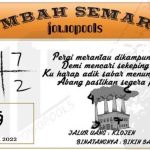 Syair SD Mbah Semar 24 Juli 2022