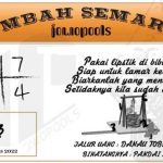 Syair SD Mbah Semar 03 Agustus 2022