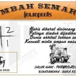 Syair SD Mbah Semar 06 Agustus 2022
