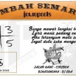 Syair SD Mbah Semar 11 Agustus 2022