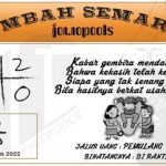 Syair SD Mbah Semar 13 Agustus 2022