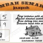 Syair SD Mbah Semar 17 Agustus 2022