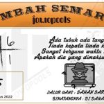 Syair SGP Mbah Semar 21 Agustus 2022