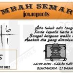 Syair SGP Mbah Semar 28 Agustus 2022