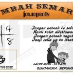 Syair SD Mbah Semar 30 Agustus 2022