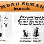 Syair SD Mbah Semar 13 September 2022