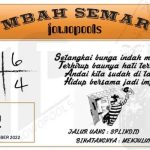Syair SGP Mbah Semar 12 September 2022