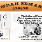 Syair SD Mbah Semar 03 September 2022