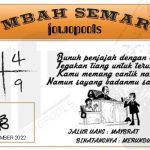 Syair SD Mbah Semar 26 September 2022