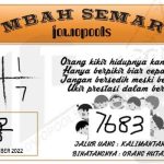 Syair SD Mbah Semar 27 September 2022