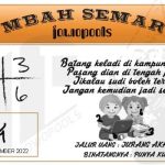 Syair SGP Mbah Semar 24 September 2022