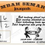 Syair SGP Mbah Semar 06 September 2022
