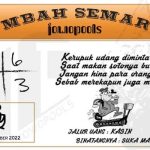 Syair SGP Mbah Semar 08 September 2022