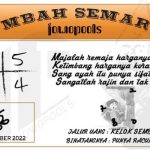 Syair SD Mbah Semar 02 Oktober 2022