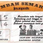 Syair SDY Mbah Semar 01 November 2022