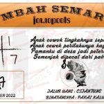 Syair SDY Mbah Semar 19 Oktober 2022