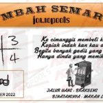 Syair SGP Mbah Semar 19 Oktober 2022