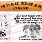 Syair SGP Mbah Semar 09 Oktober 2022
