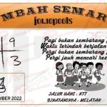 Syair SDY Mbah Semar 05 November 2022