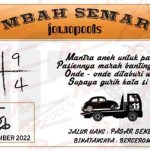 Syair SDY Mbah Semar 09 November 2022