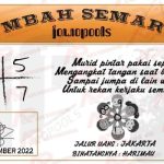 Syair SGP Mbah Semar 03 November 2022