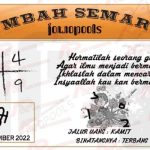 Syair SGP Mbah Semar 17 November 2022