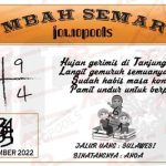 Syair SGP Mbah Semar 27 November 2022