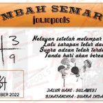 Syair HK Mbah Semar 12 Desember 2022